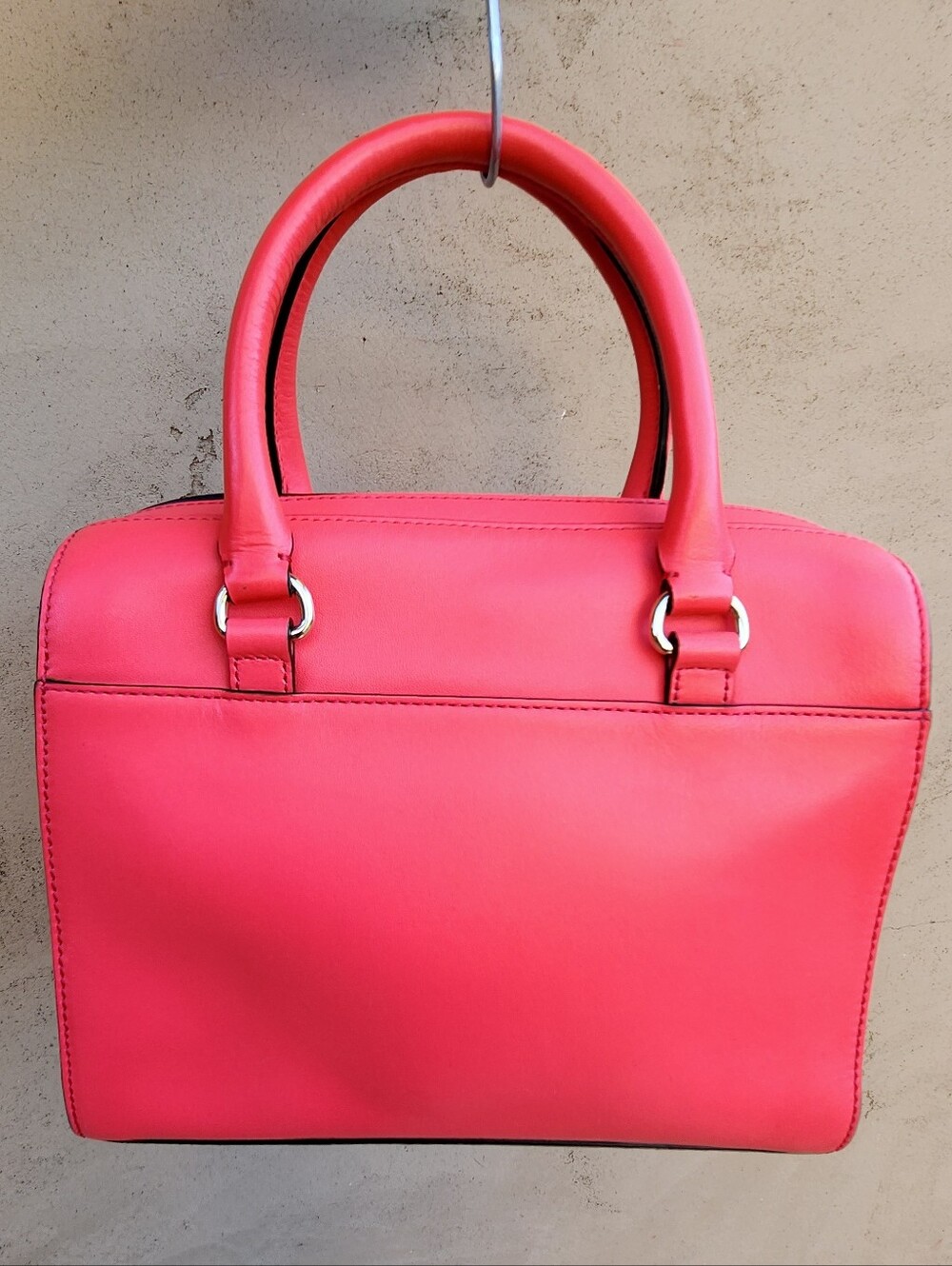 Kate Spade New York Holly Street Ashton Leather Satchel - Coral Pink - Picture 5 of 11